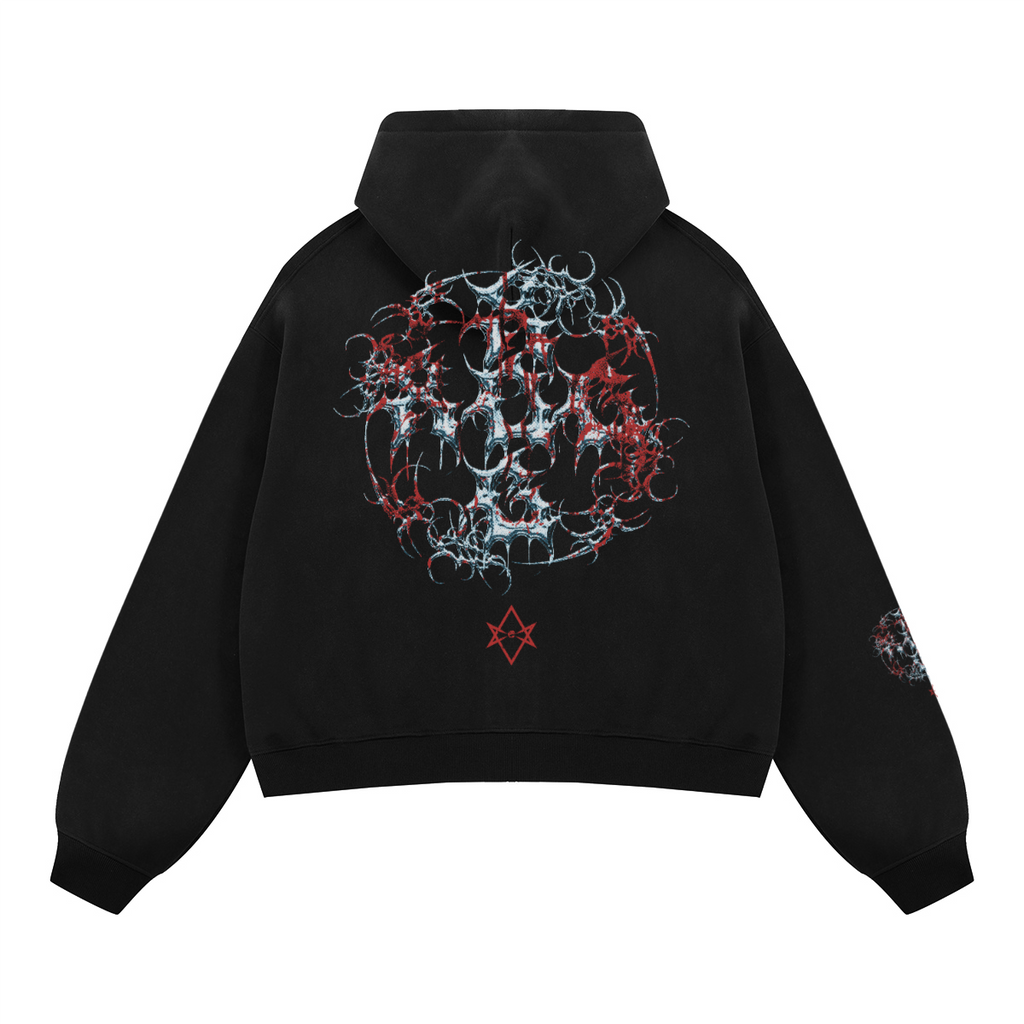 RAKEMHOMME(R) XHILD0FG0D  ZIP HOODIE